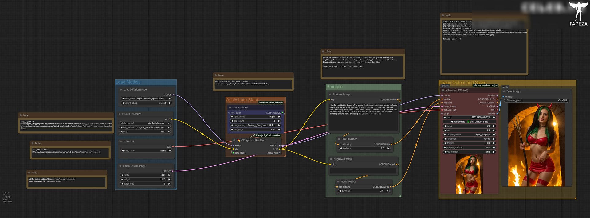 Comfyui - Custom Workflows Collection - Drag'n'Drop - Der einfache Einstieg in die Bildgenerierung